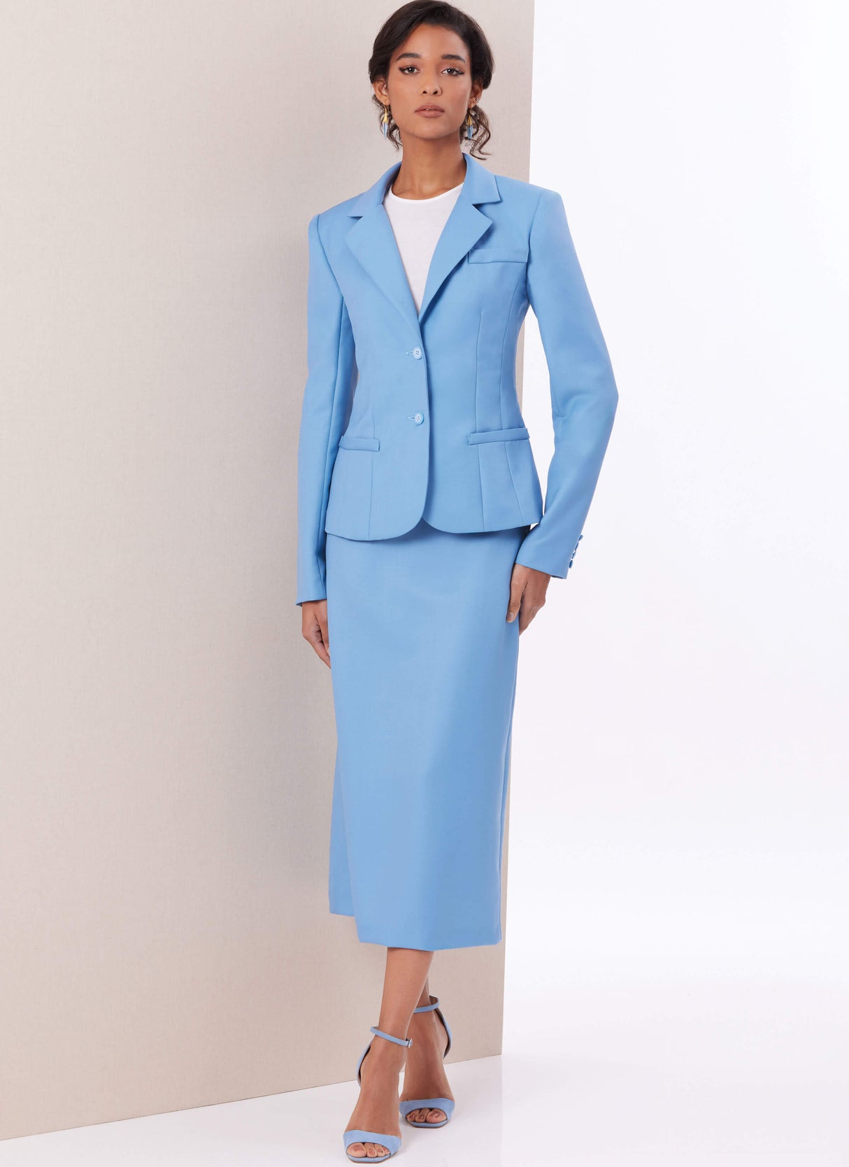 Patron Butterick n°7060 – Veste, jupe et pantalon coordonnés