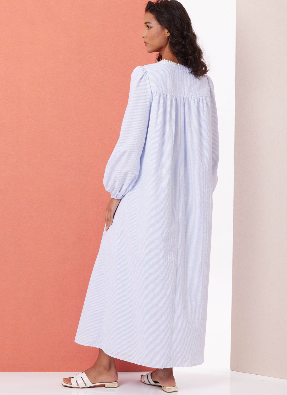Patron Butterick n°7062 – Robe de chambre et chemise de nuit