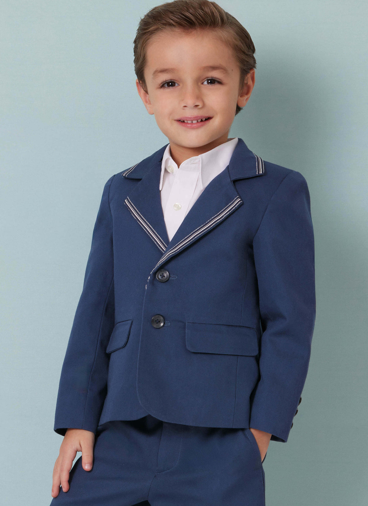 Patron Butterick n°7087 – Blazer et pantalon pour garçon