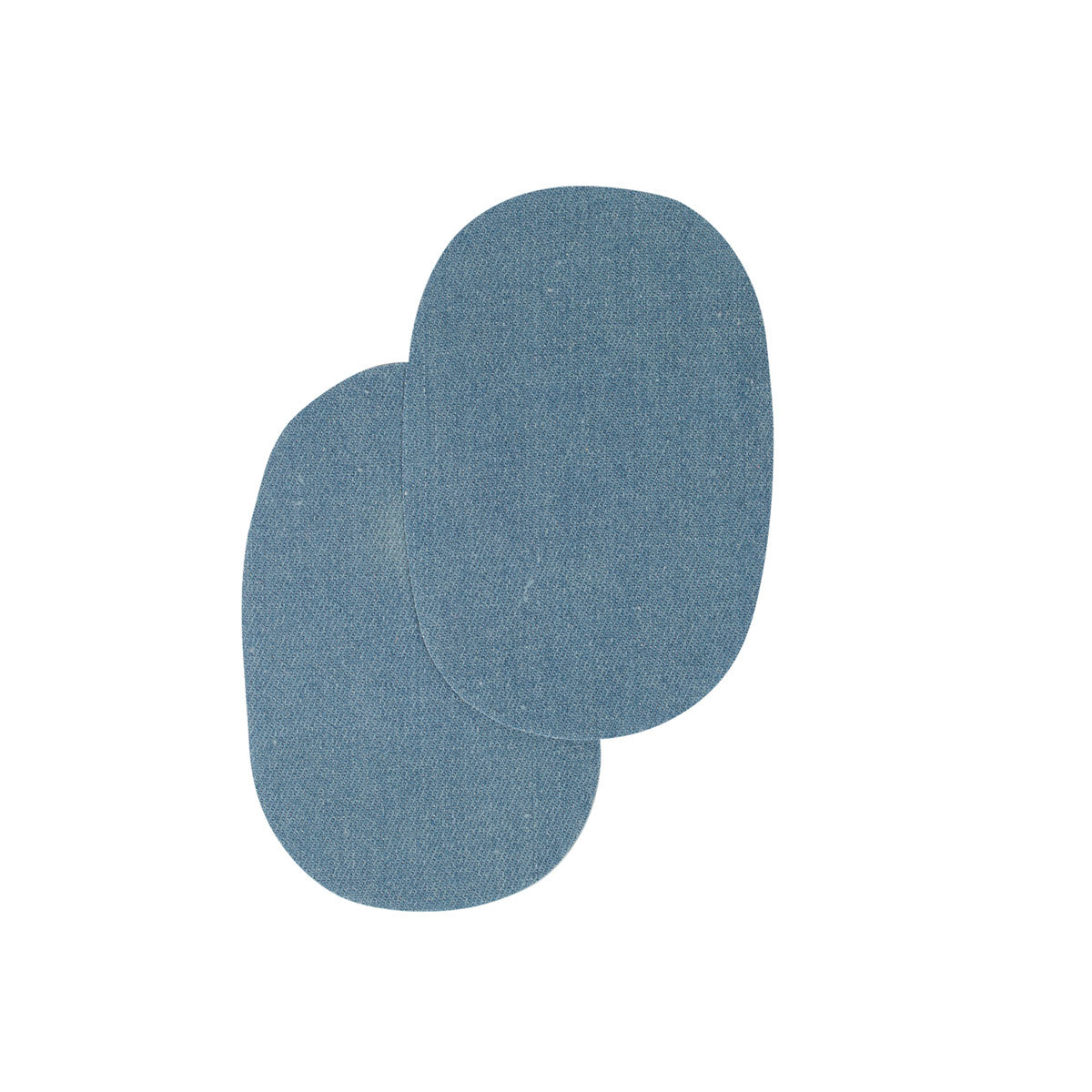 Coudières/Genouillères thermocollantes en jean bleu clair BOHIN – 10 x 15 cm