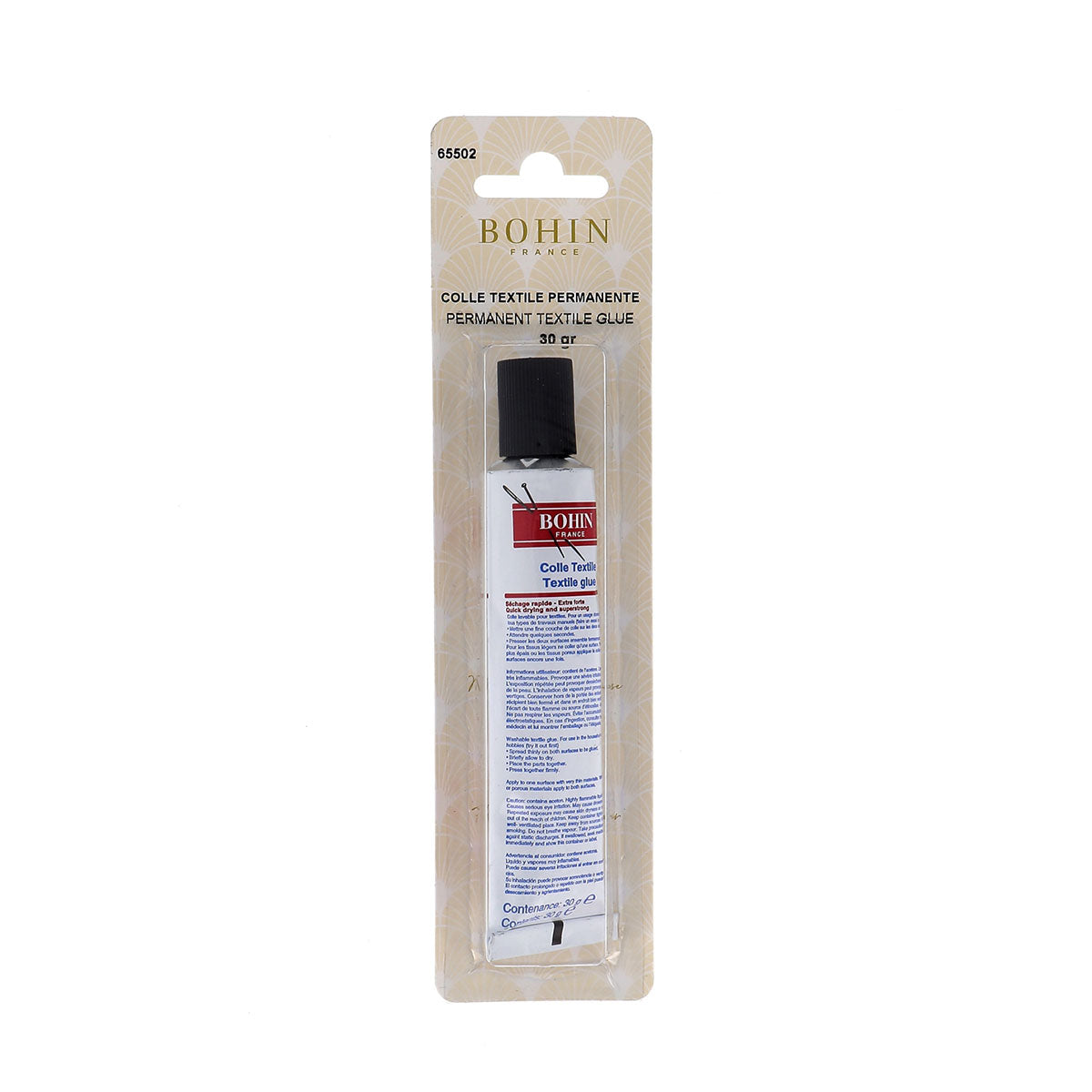 Colle textile permanente BOHIN