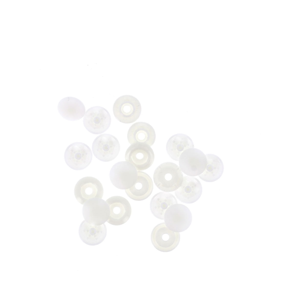 Pressions magiques BOHIN 9 mm – Blanc