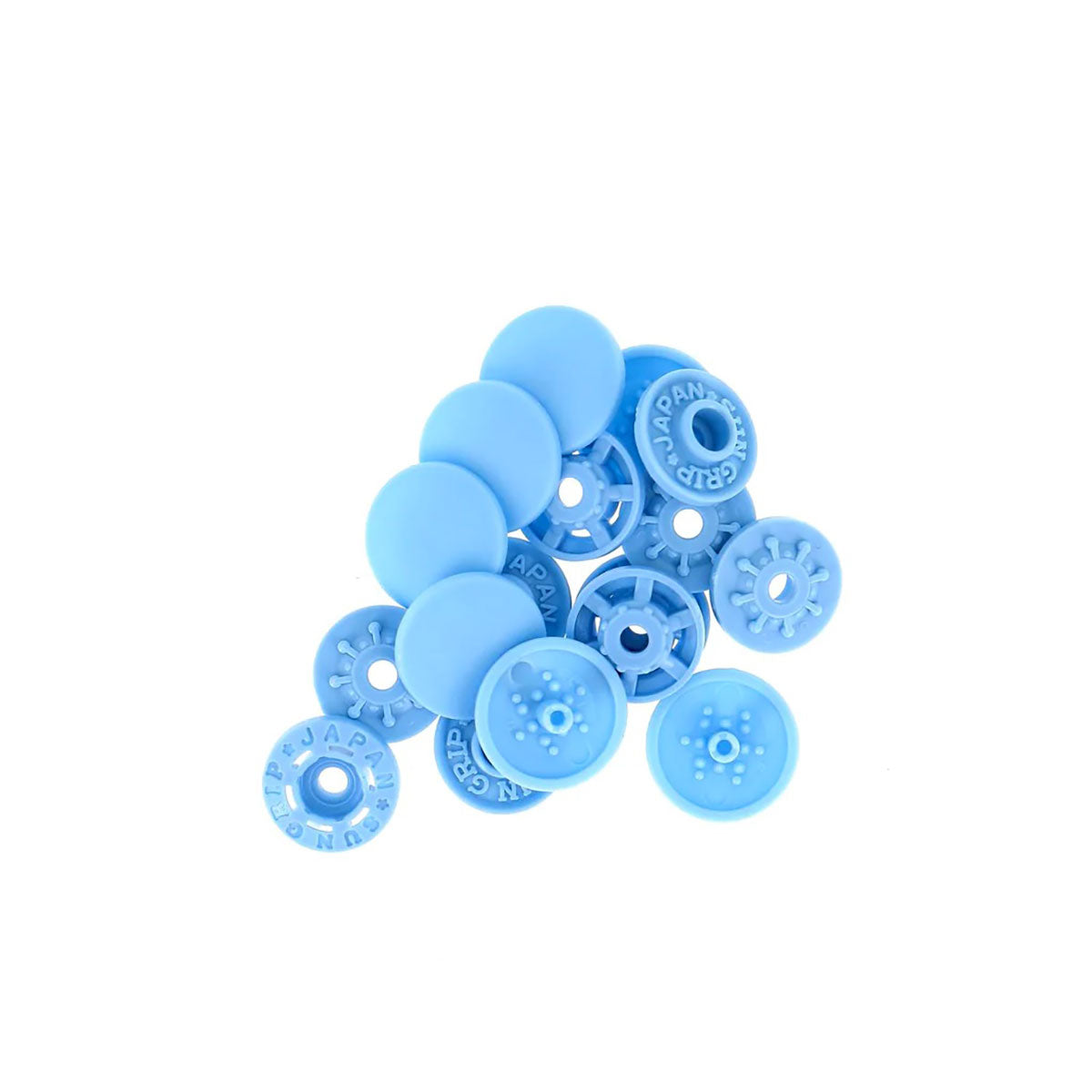 Pressions magiques 13 mm – Bleu layette