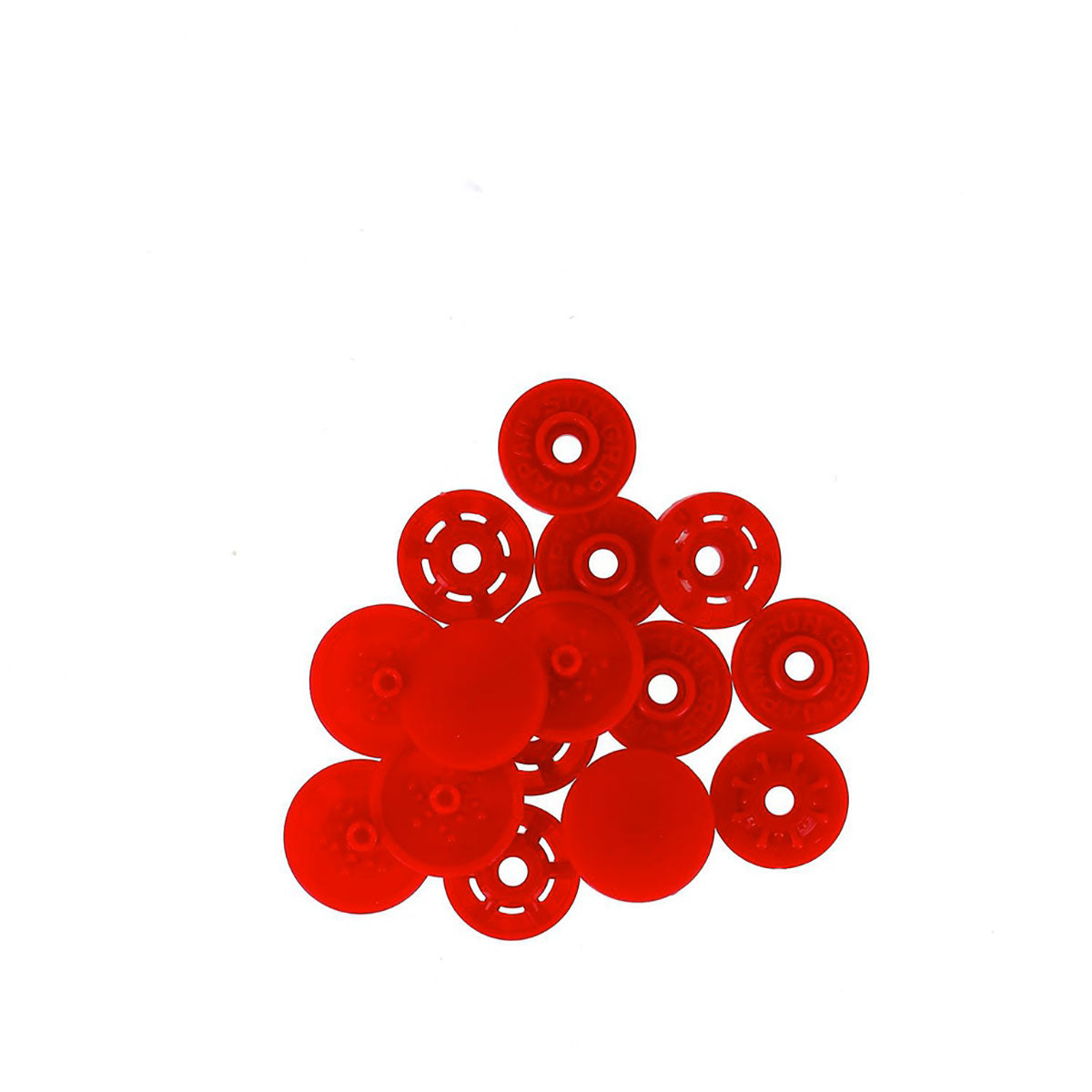 Pressions magiques 13 mm rouges BOHIN