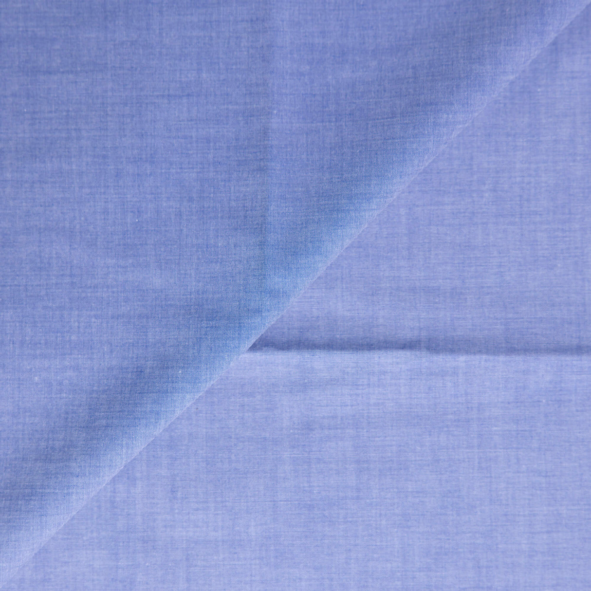 Voile 100% coton chambray – Bleu ciel