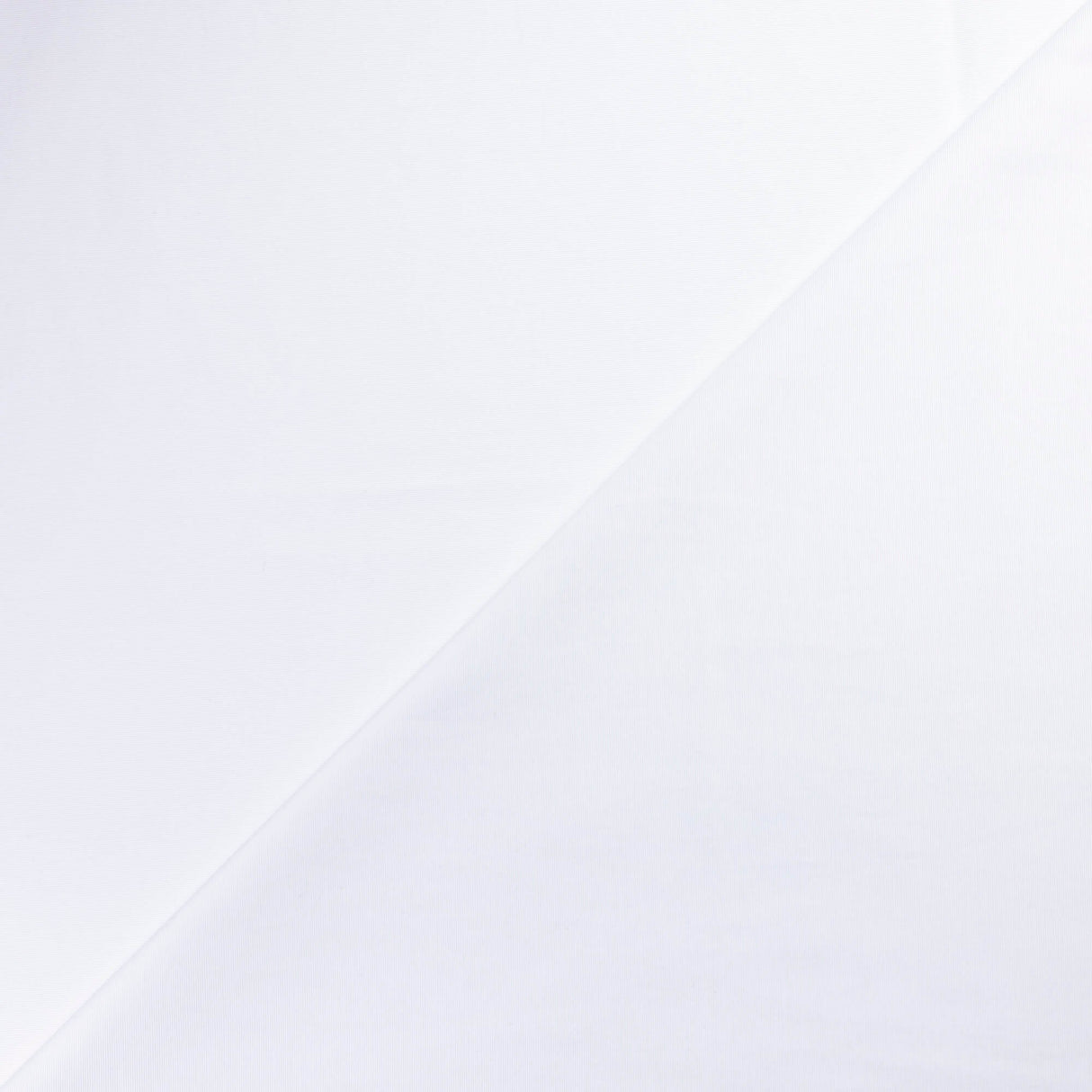 Ottoman de coton – Blanc