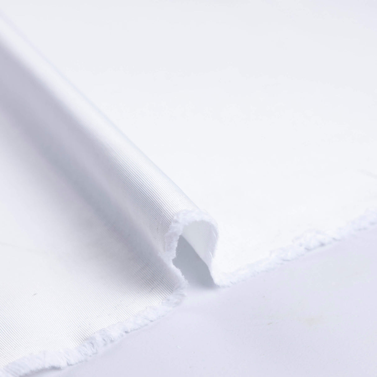 Ottoman de coton – Blanc