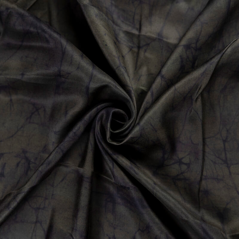 Twill 100% viscose – Marbré kaki foncé