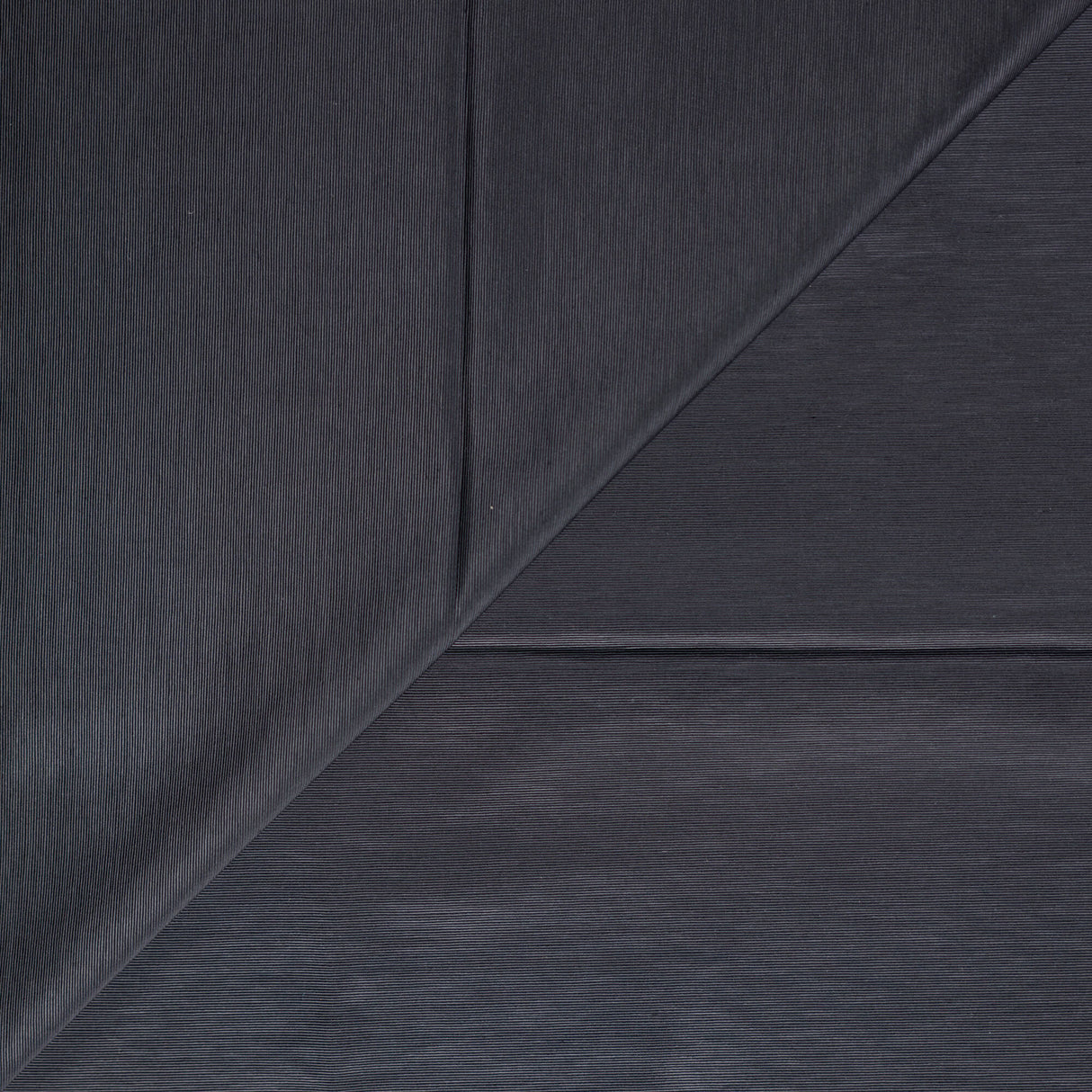 Ottoman de coton – Noir