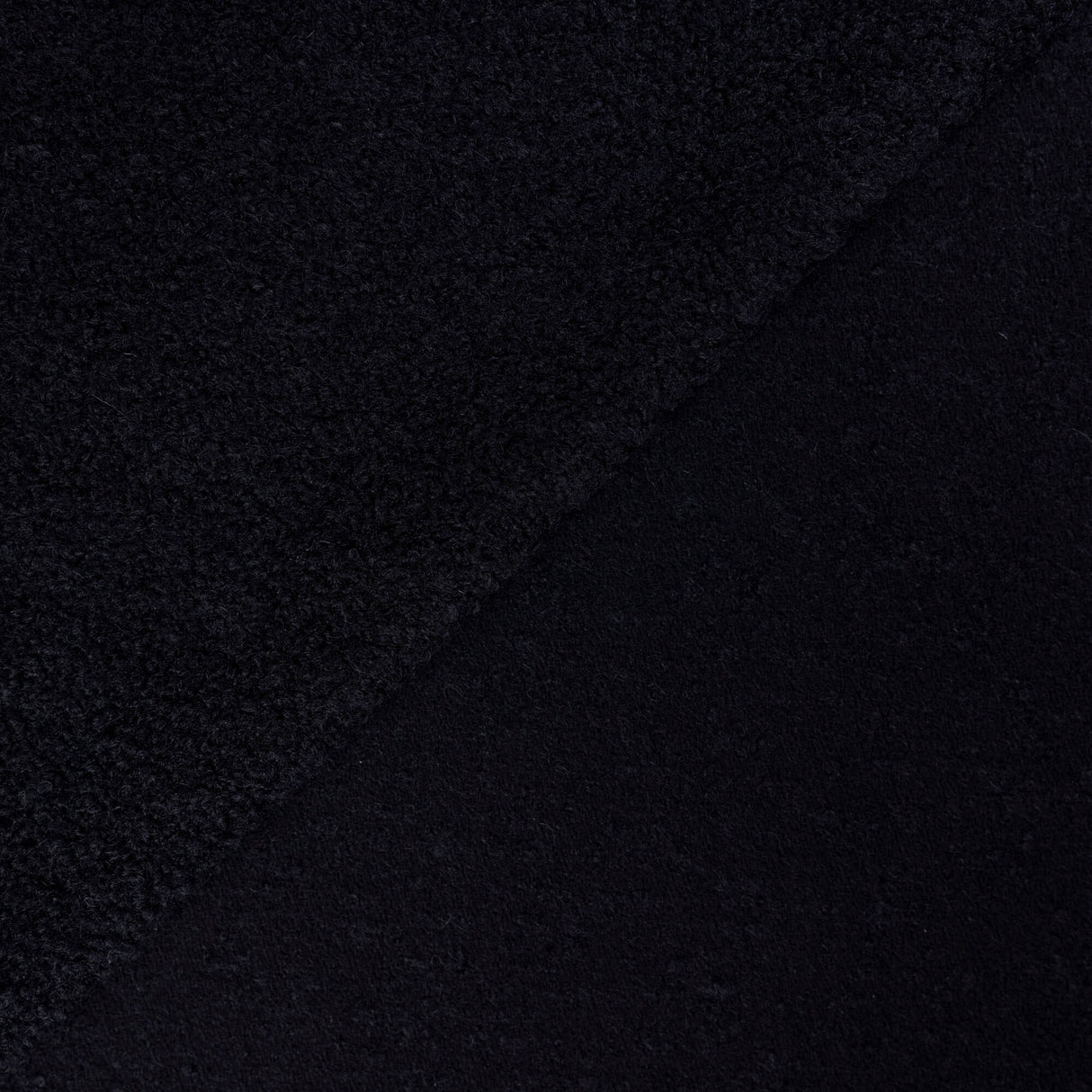 Bouclette de laine - Noir