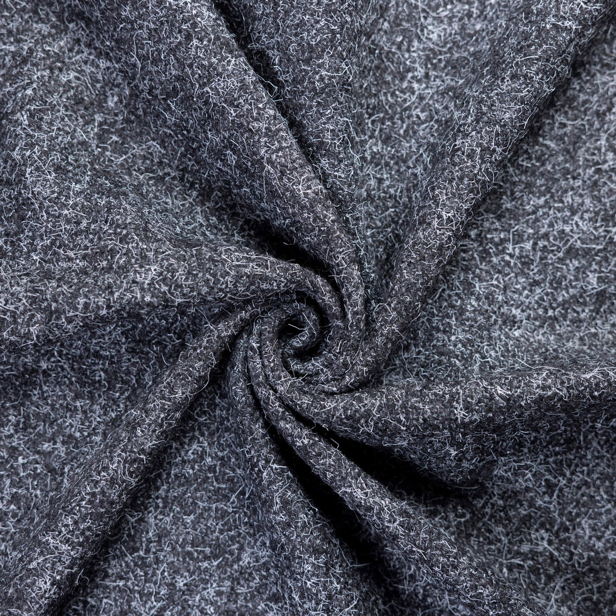 Tweed de laine - Gris