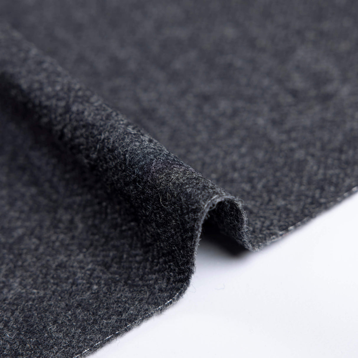 Tweed de laine – Chevron gris