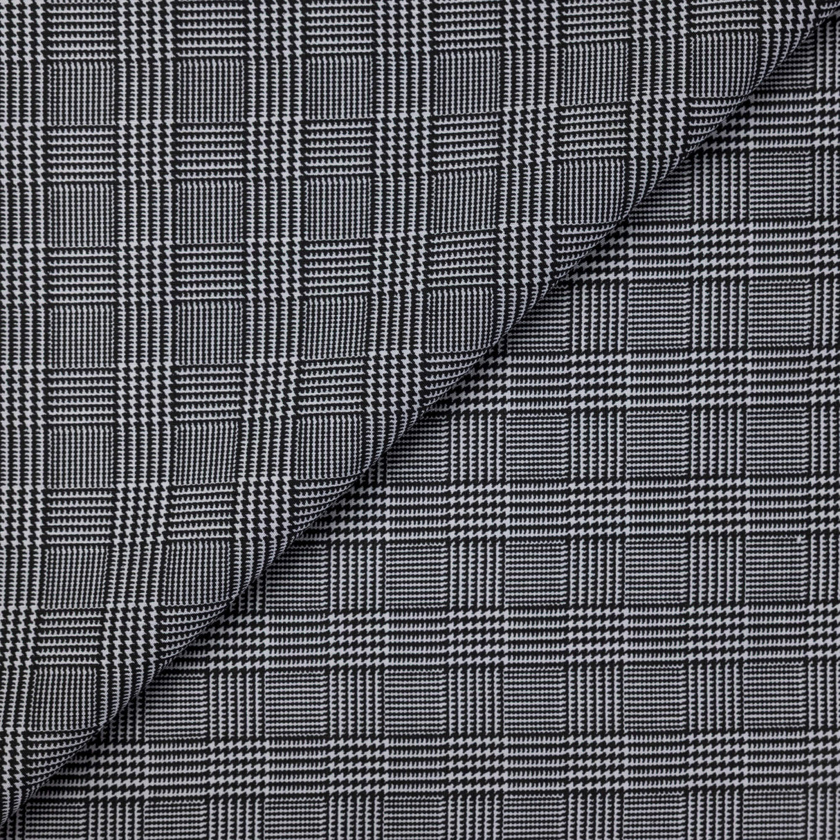 Étoffe 100% viscose - prince-de-galles