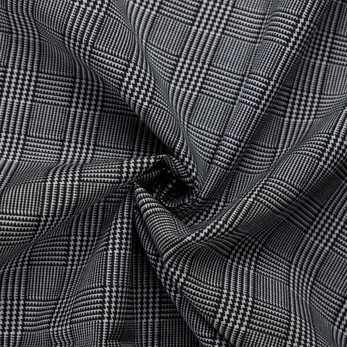 Étoffe 100% viscose - prince-de-galles