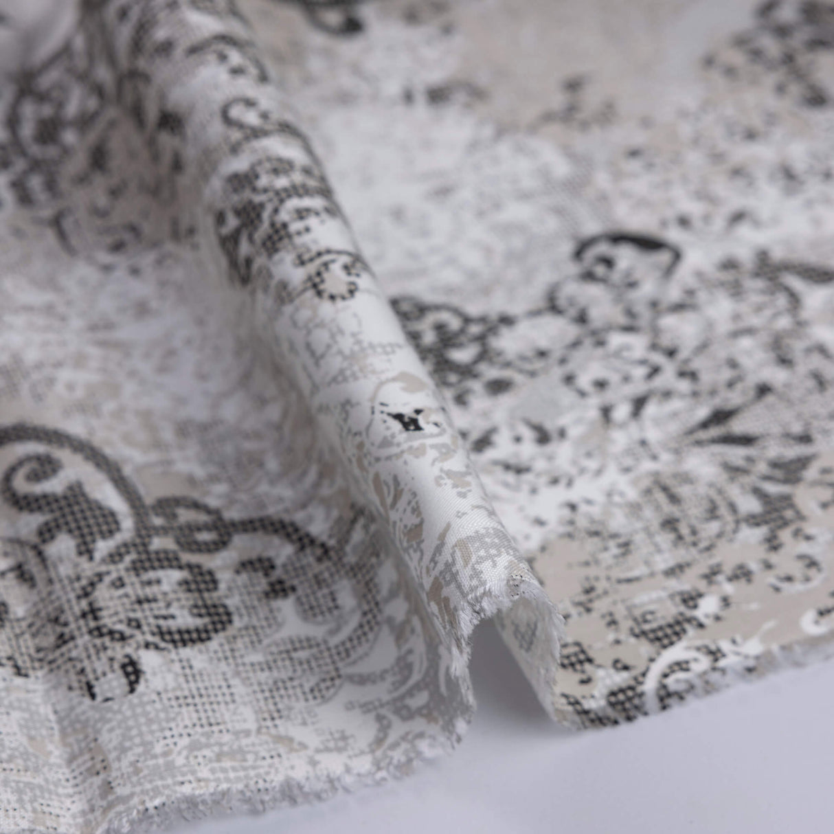 Twill 100% viscose – Baroque gris
