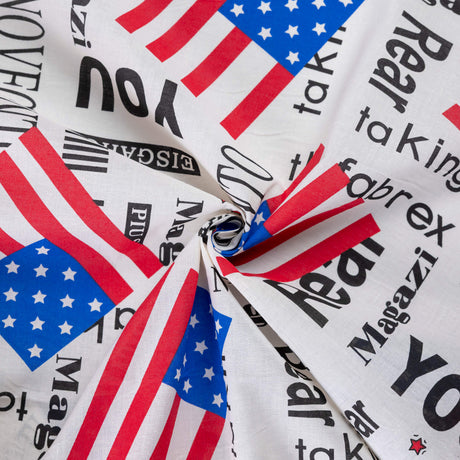 Batiste 100% coton - America