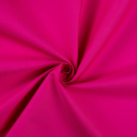 Popeline 100% coton – Fuchsia