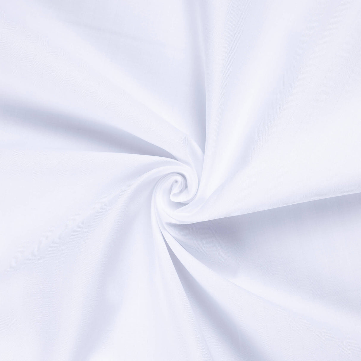 Chevron 100% coton – Blanc optique