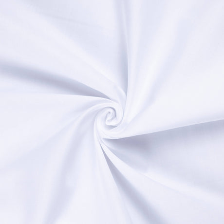 Chevron 100% coton – Blanc optique