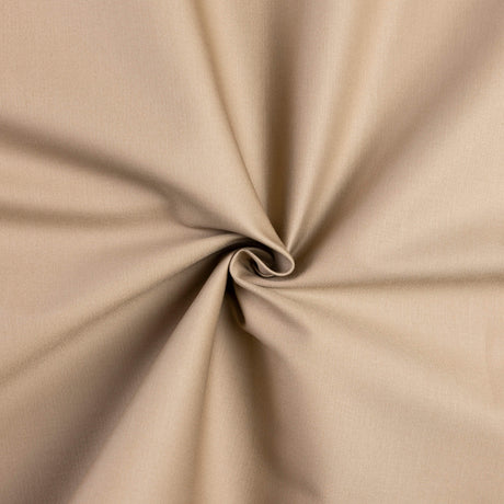 Gabardine coton & élasthanne - Beige