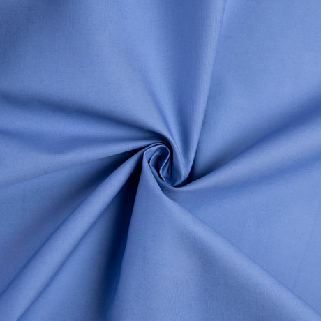 Popeline 100% coton - Bleu