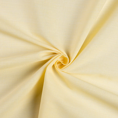 Percale de coton - Jaune