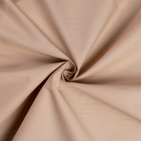 Popeline 100% coton - Beige