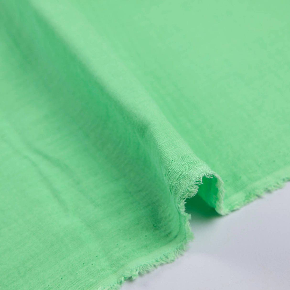 Double gaze 100% coton - Vert