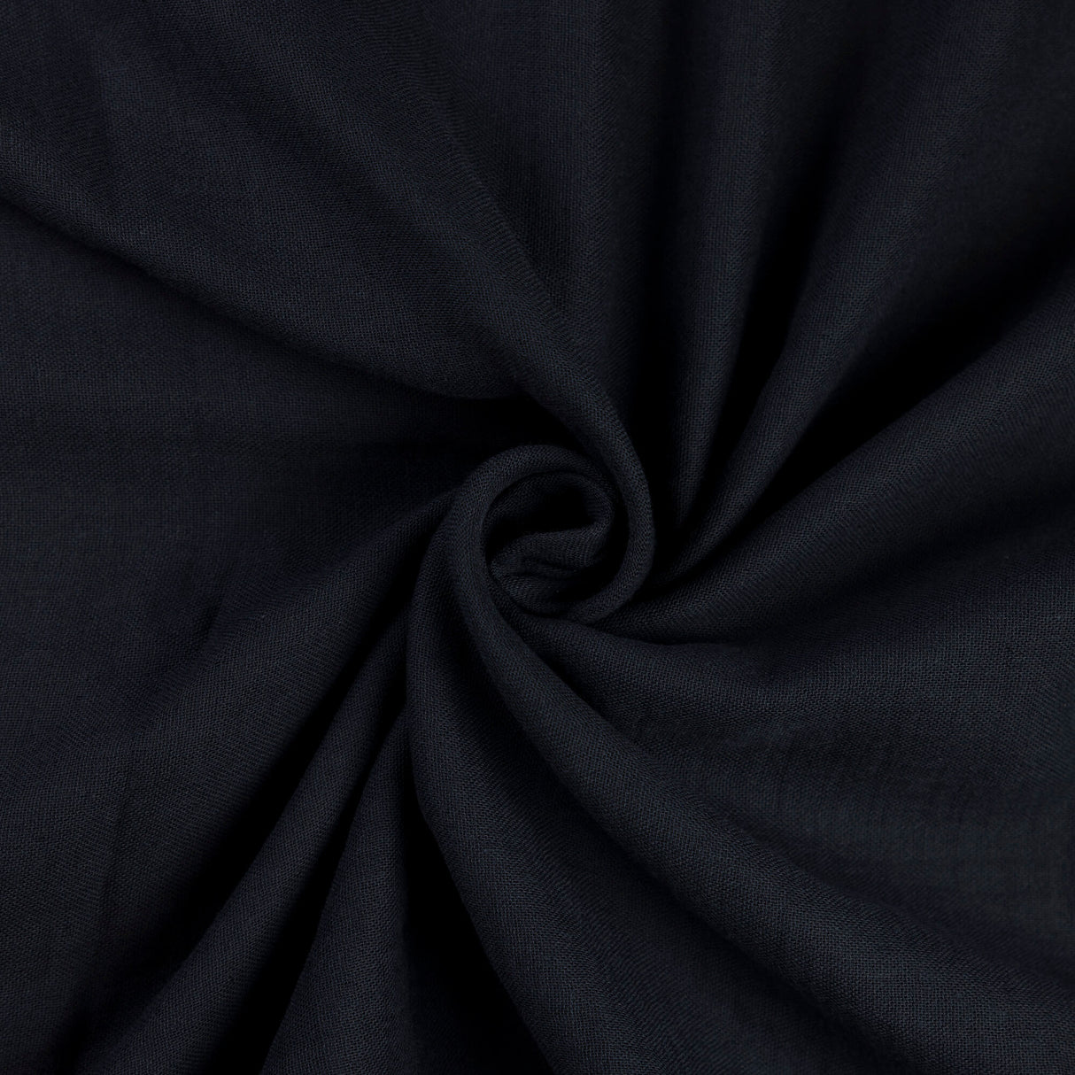 Double gaze 100% coton - Noir