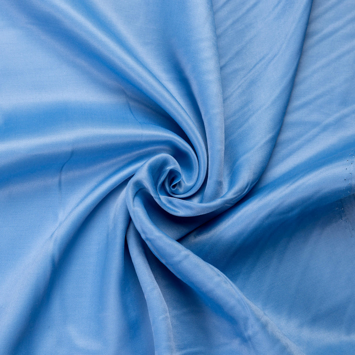 Satin 100% viscose - Bleu tendre