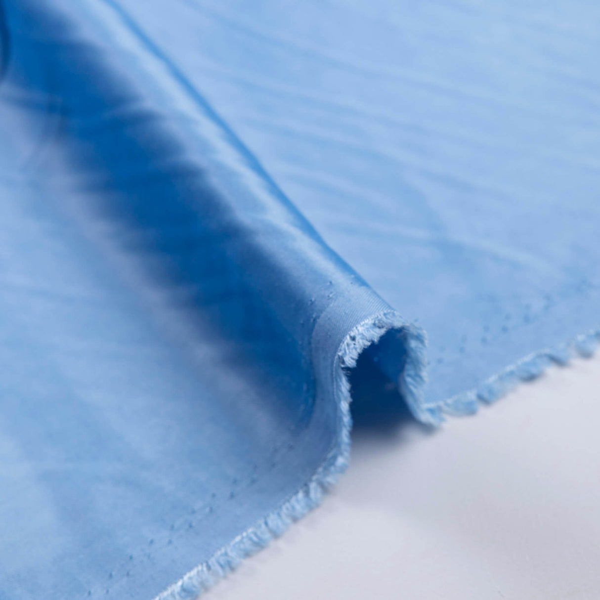 Satin 100% viscose - Bleu tendre