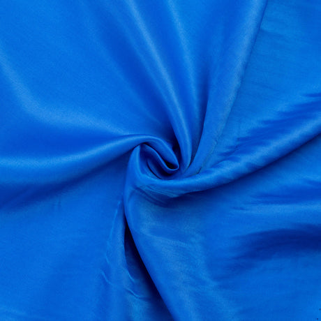Satin 100% viscose - Bleu électrique