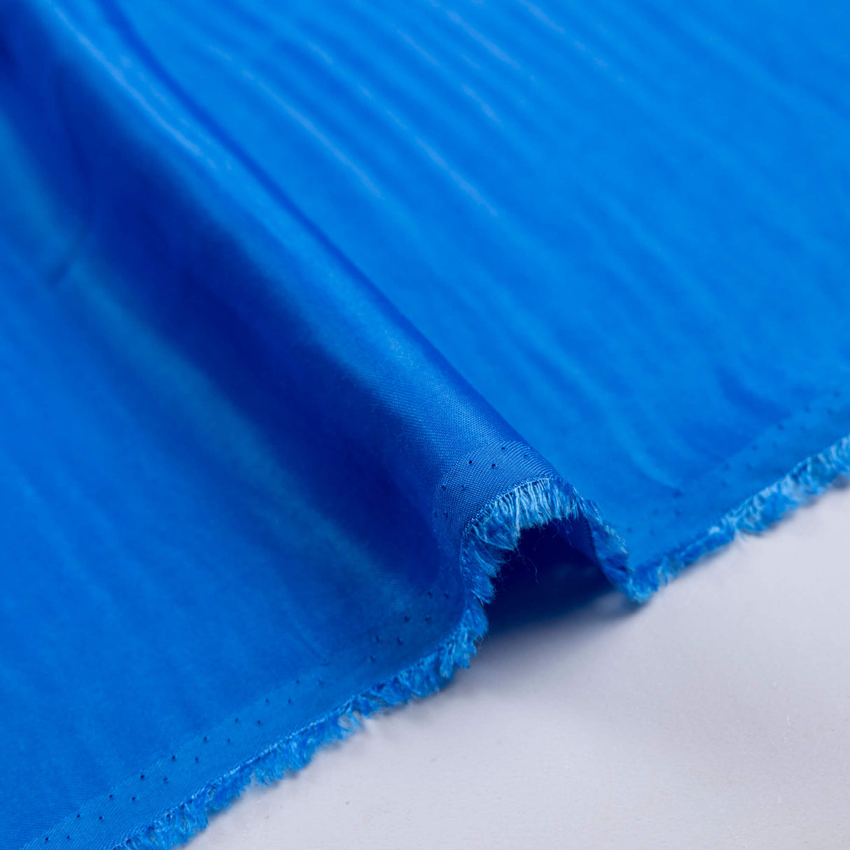 Satin 100% viscose - Bleu électrique