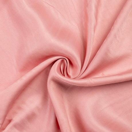Satin 100% viscose - Rose poudré
