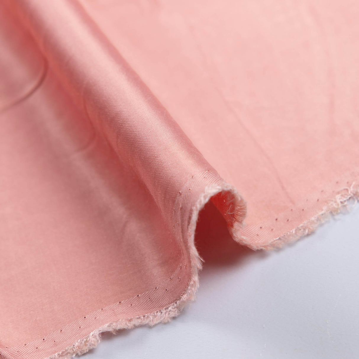 Satin 100% viscose - Rose poudré