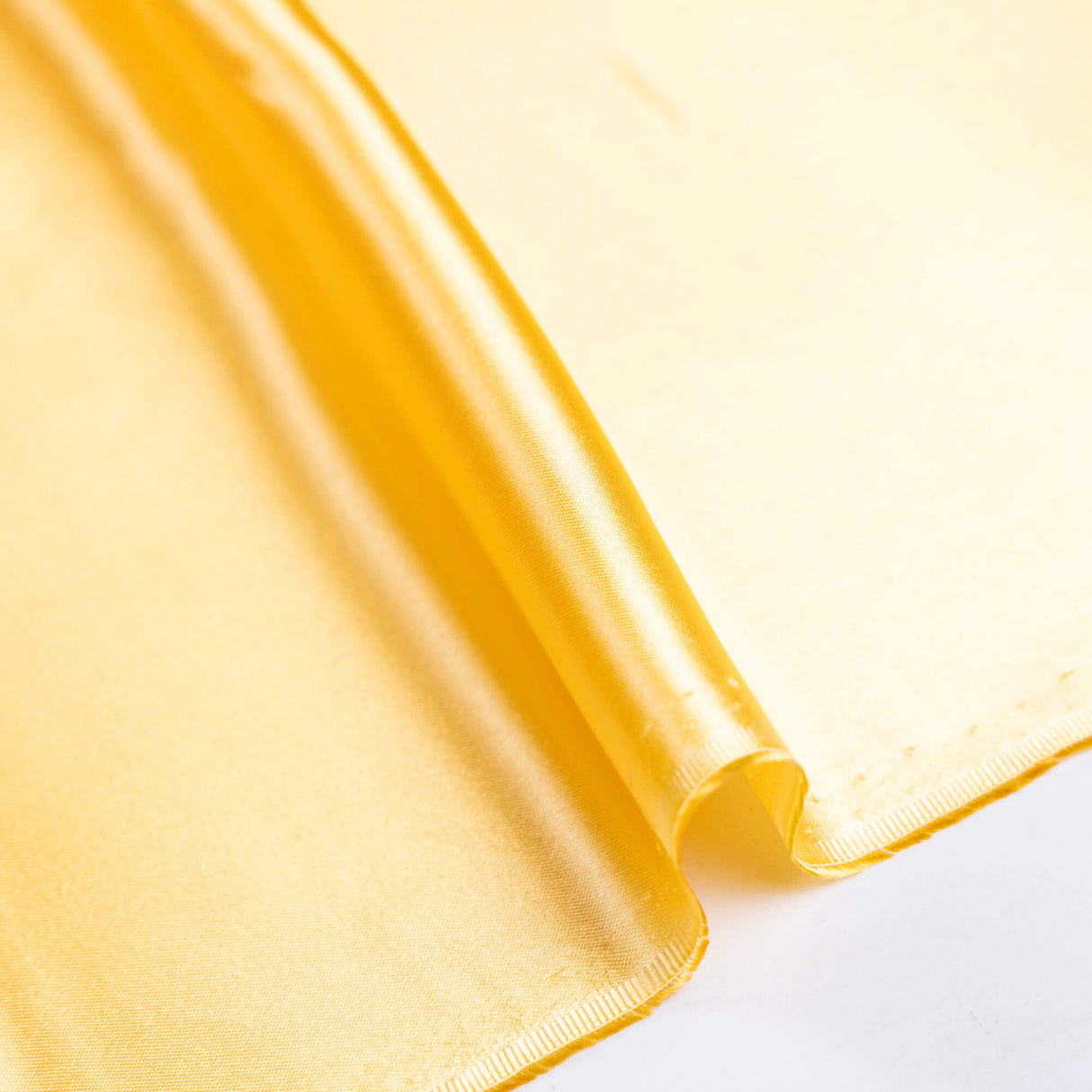 Doublure satin - Jaune tournesol