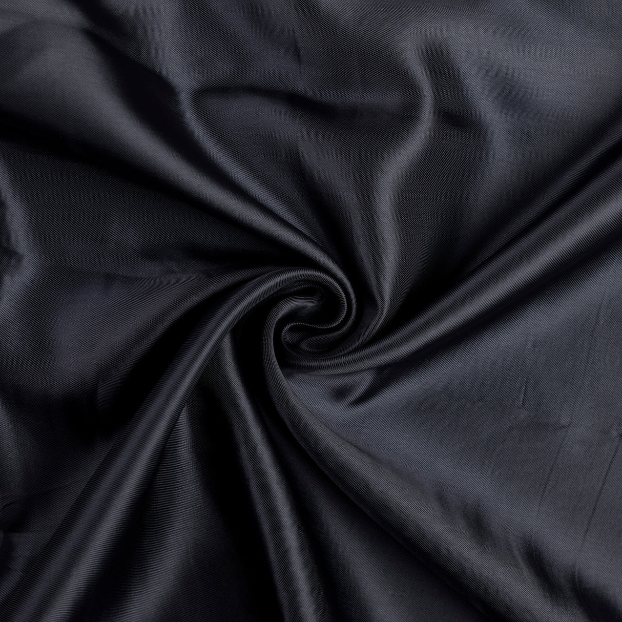 Doublure twill acétate & viscose - Acier