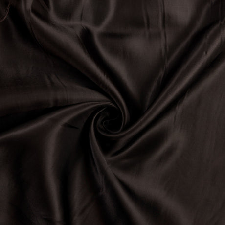 Doublure twill 100% viscose - Marron