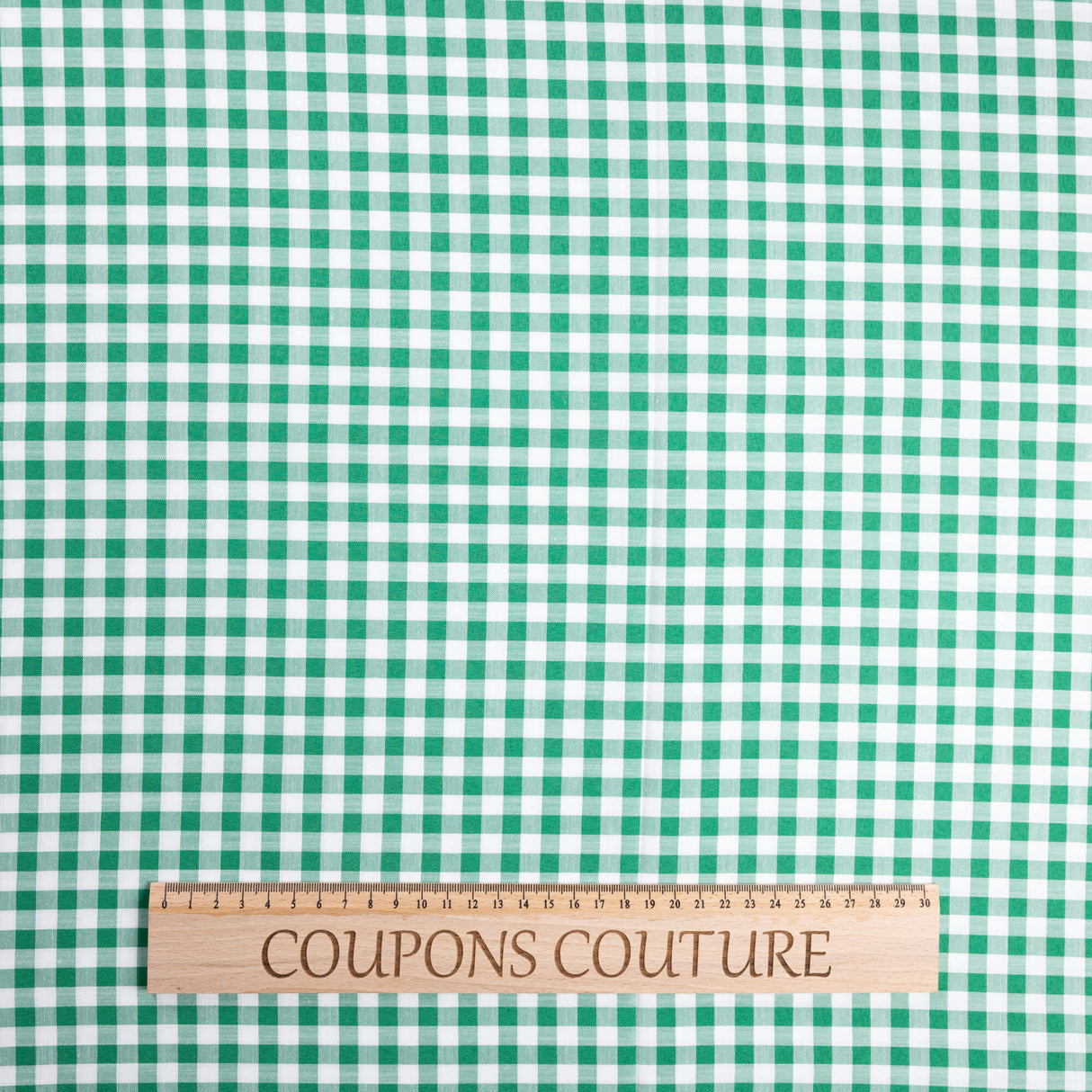 Vichy polyviscose – Vert