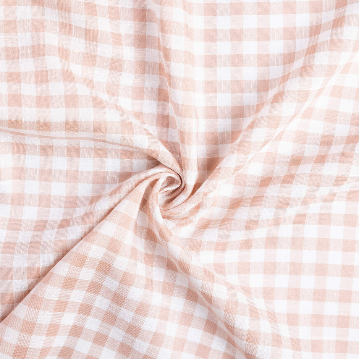 Vichy polyviscose – Beige