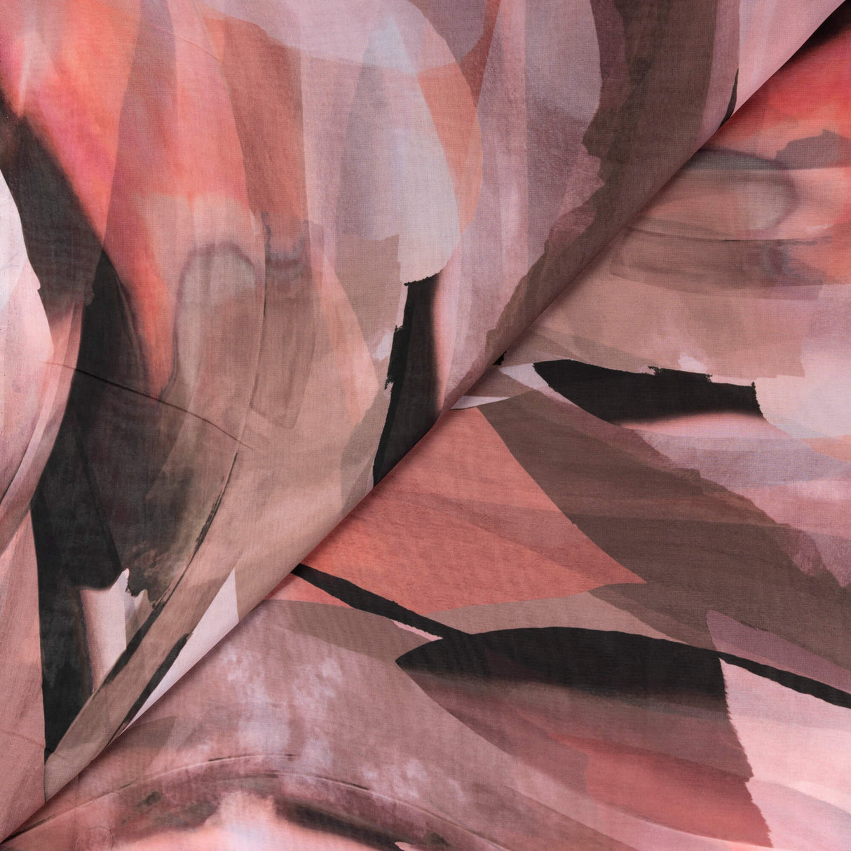 Mousseline – Aquarelle rose poudré
