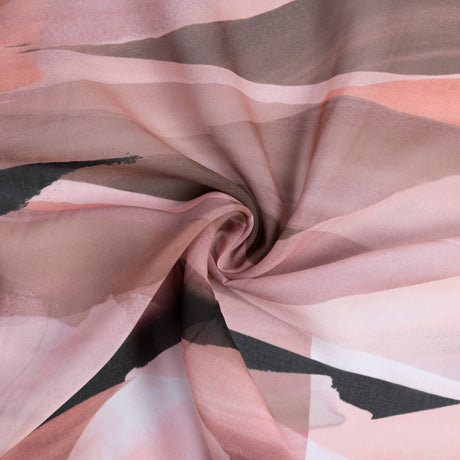 Mousseline – Aquarelle rose poudré