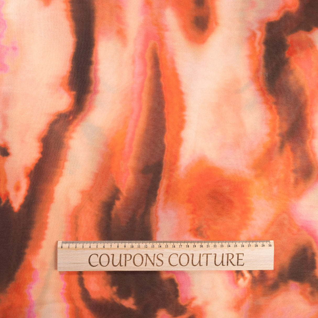 Georgette - Aquarelle corail