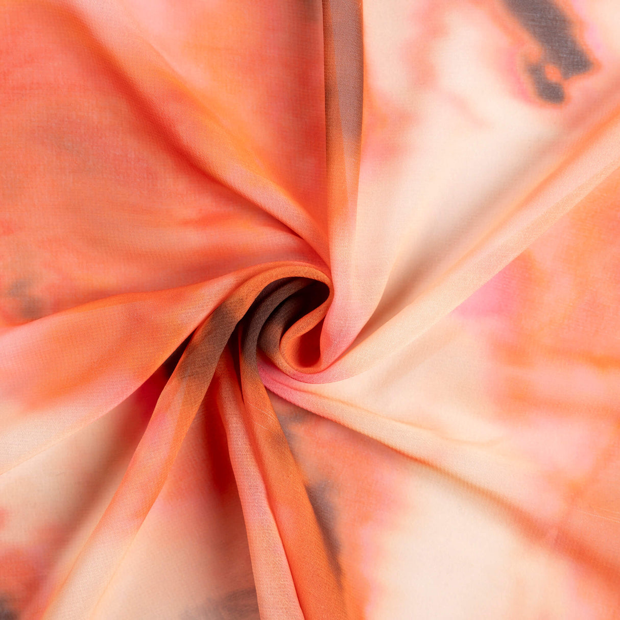 Georgette - Aquarelle corail