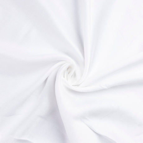 Satin 100% viscose - Blanc cassé