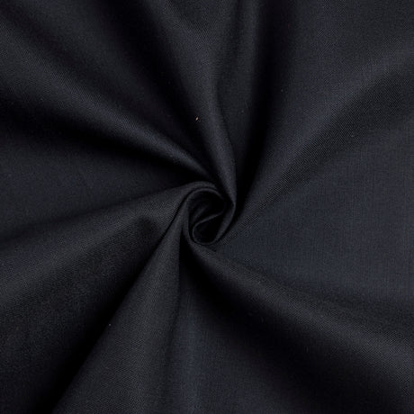 Tissu tailleur natté - Noir
