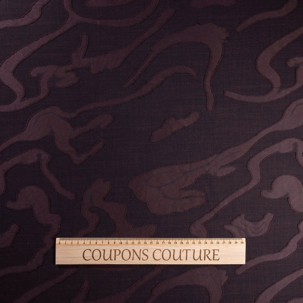 Jacquard 3D - Abstrait marron