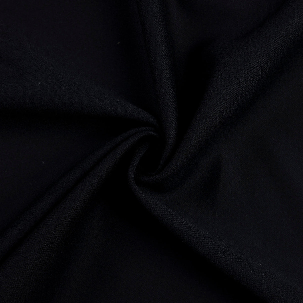 Tissu tailleur sergé 100% laine - Noir