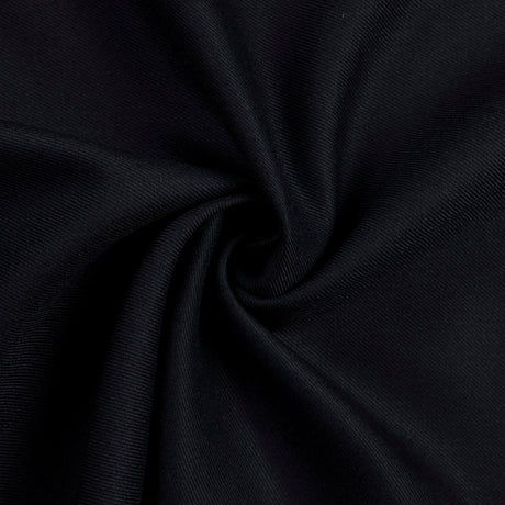 Gabardine de laine - Noir