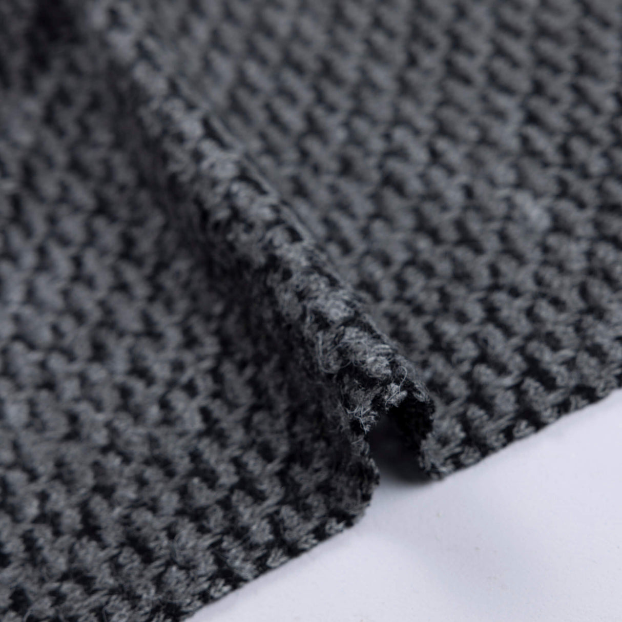 Maille tricot - Gris anthracite chiné